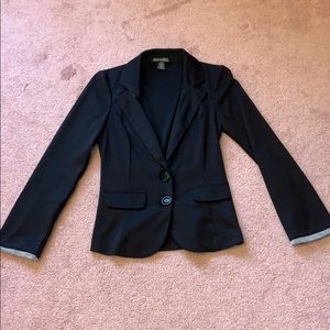 Black soft blazer